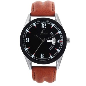 Stylish Black Dial With Day and Date Working Multi Function Watch