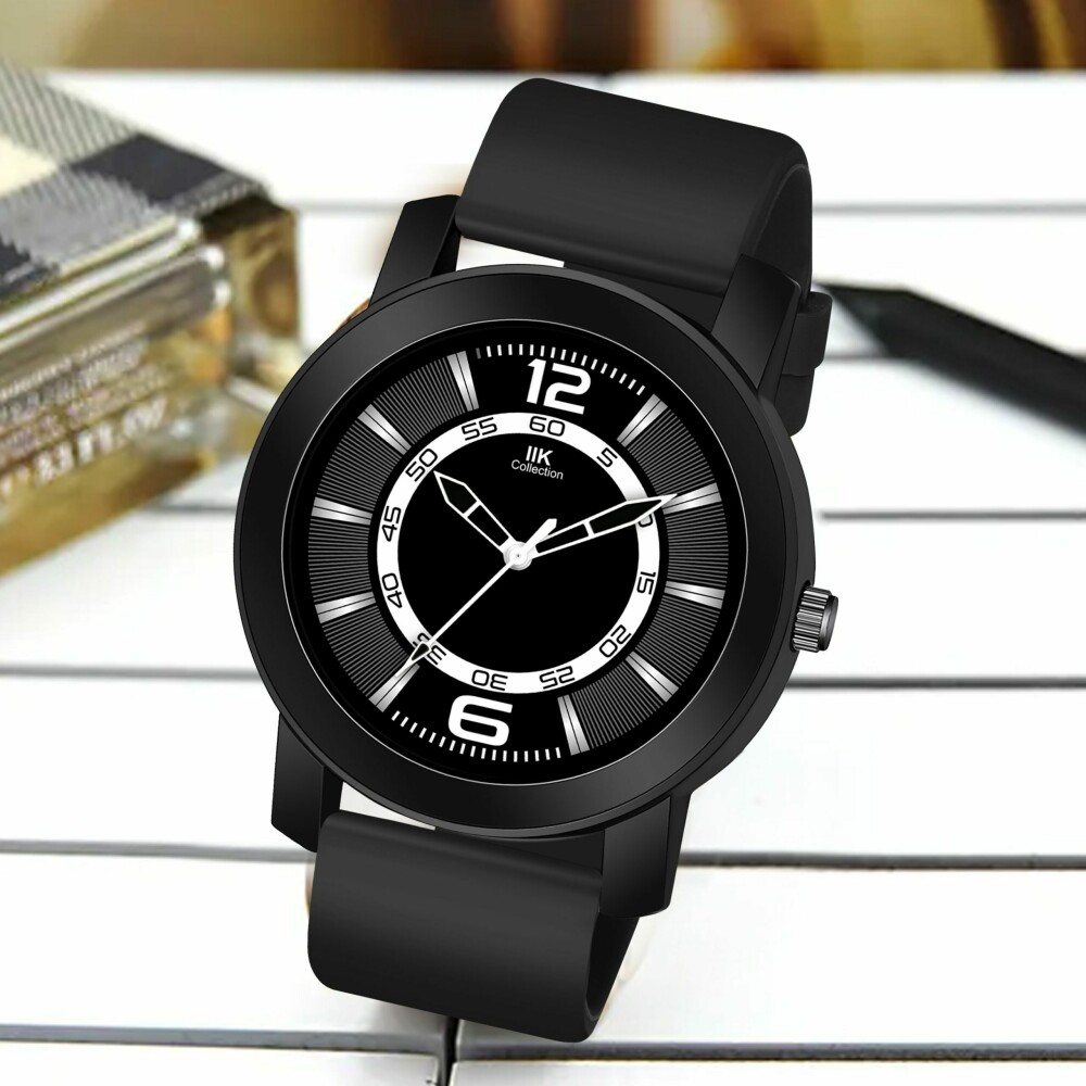 Round Numerical Dial Analogue Watch For Men