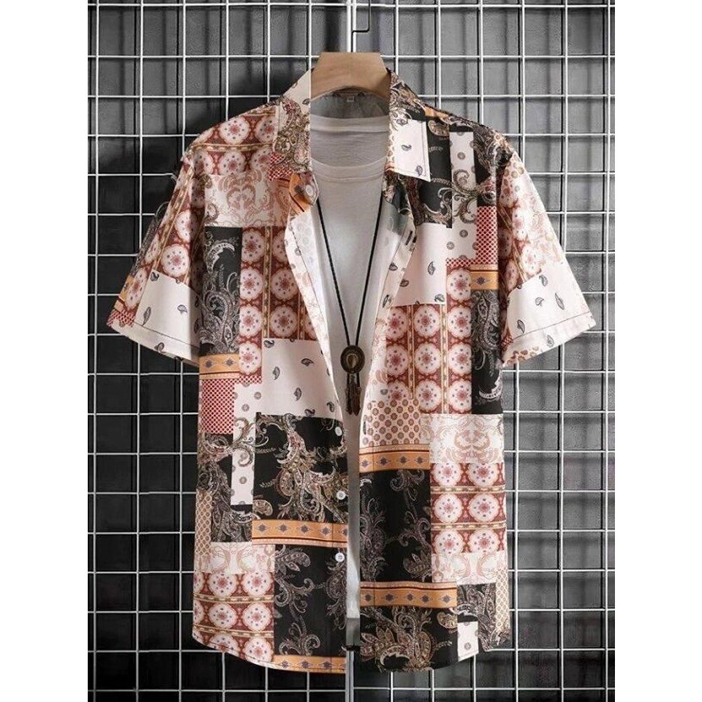 Men Regular Fit Printed Casual Shirt For Men