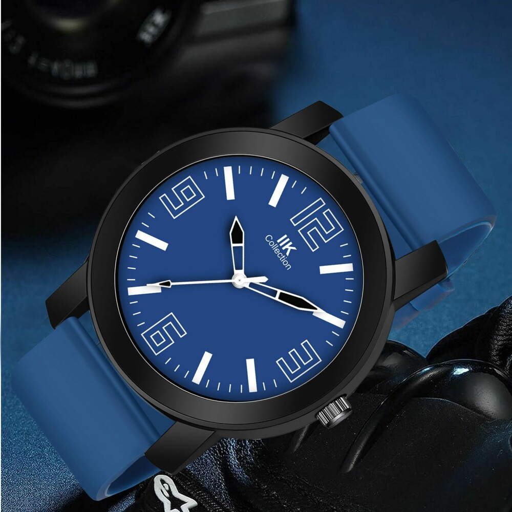 Round Numerical Dial Analogue Watch For Men