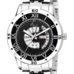 Multi Function Day And Date Working Elegant Metal Wrist Watch