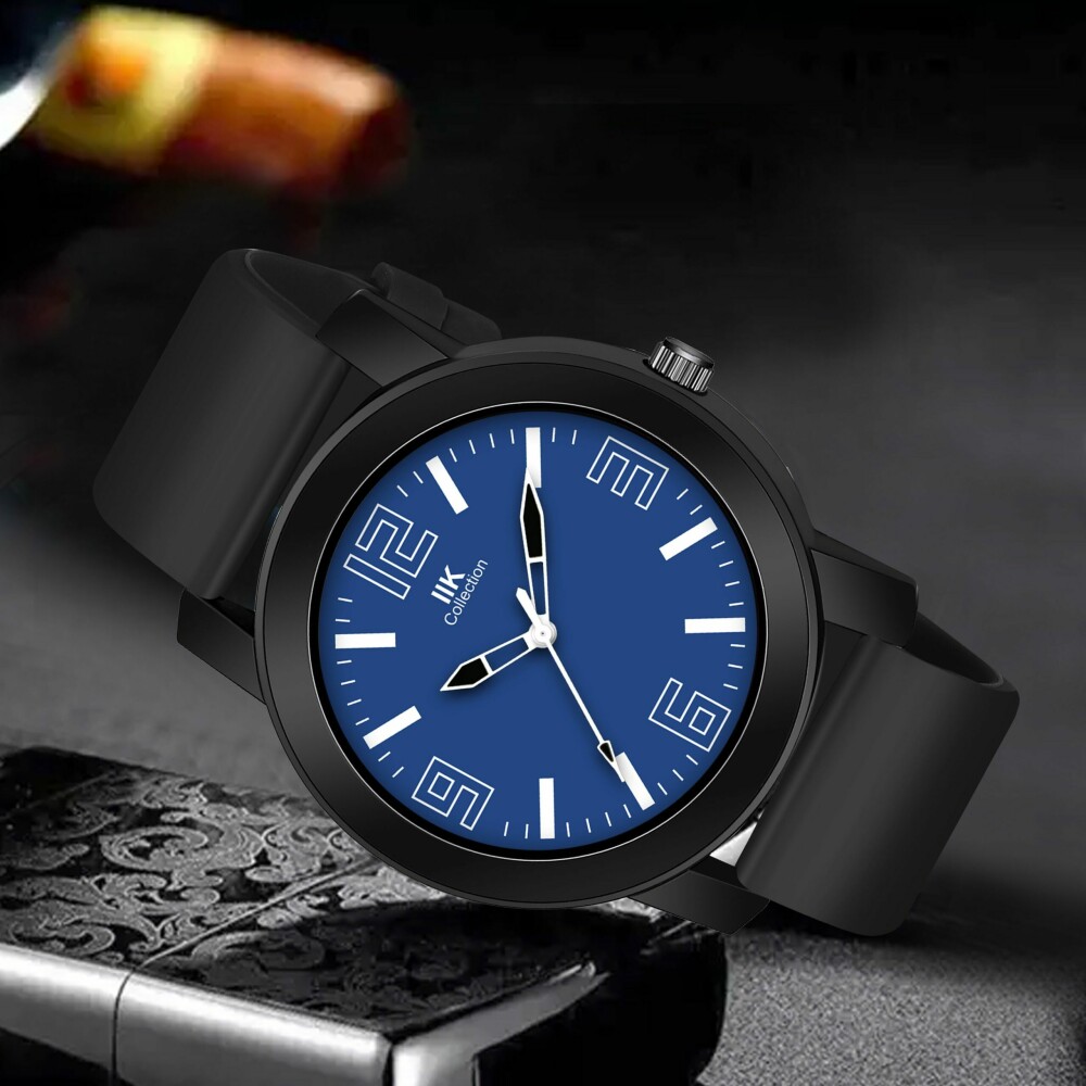 Round Numerical Dial Analogue Watch For Men