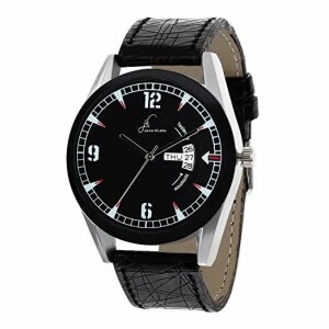 Stylish Black Dial With Day and Date Working Multi Function Watch