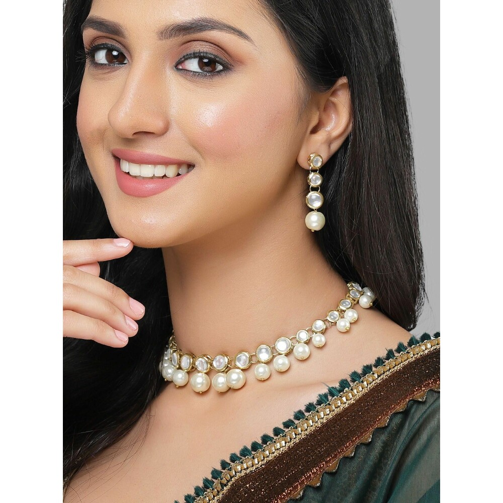 Kundan Jewellery Set