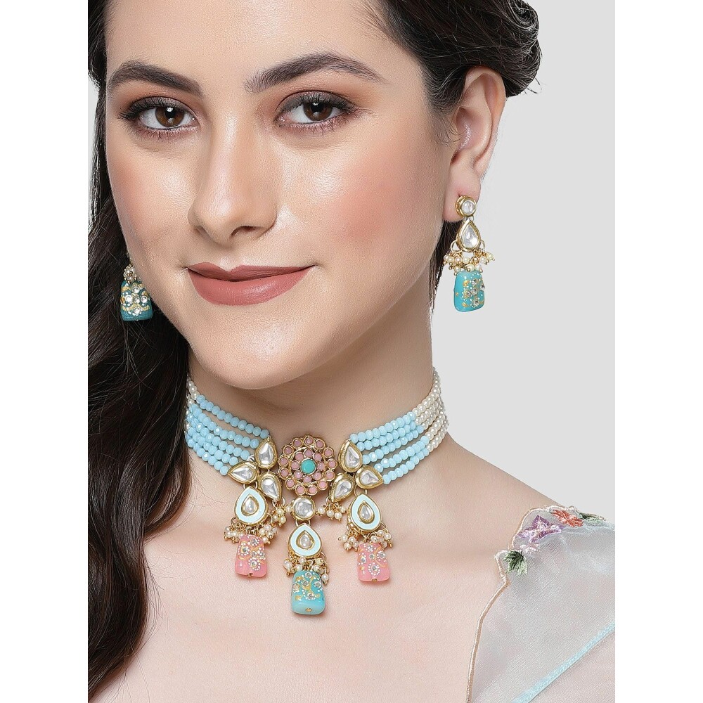 Kundan Jewellery Set