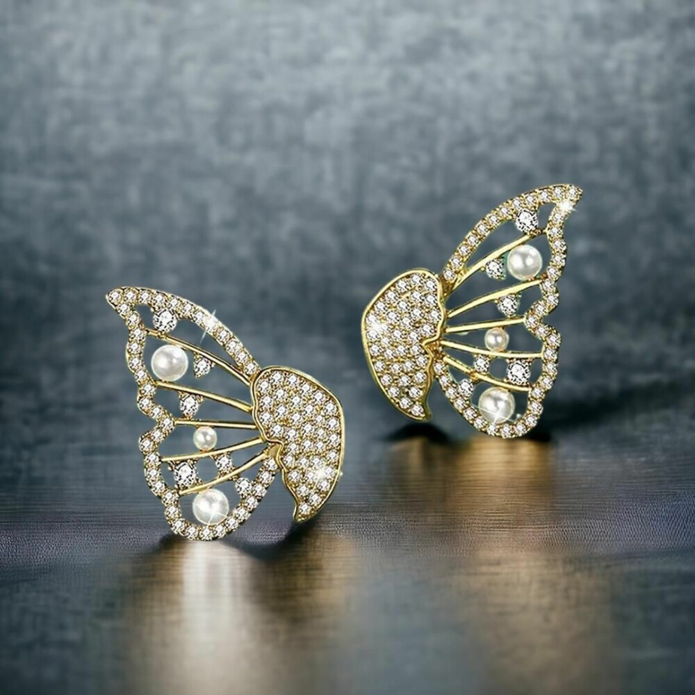 Cubic Zirconia Stud Earring