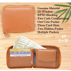 KnW Wallet Leather Green