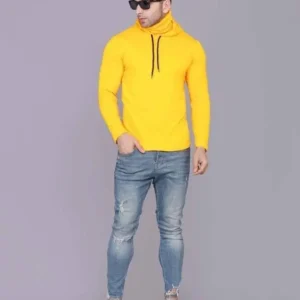 Hooded T-Shirt With Mask