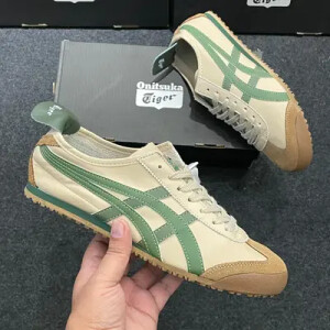 Onitsuka Tiger Sneakers Beige/Green (BHC061)