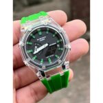 G Shock GA2100 Green Edition With Digital And Analog Watch (SG-236)