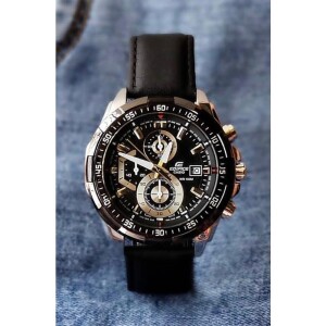 Latest Trending Men's Leather Edifice Watch (SG-182)