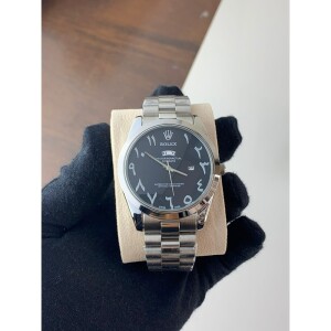 Trending Men Rolex Watch, Stainless Steel Arabic Watch (SG-229370)