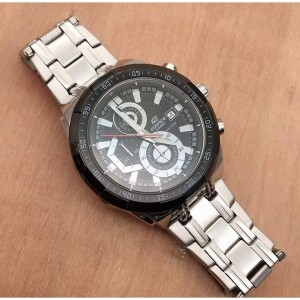 Men's Stainless Steel Casio Edifice Watch (SG-12)
