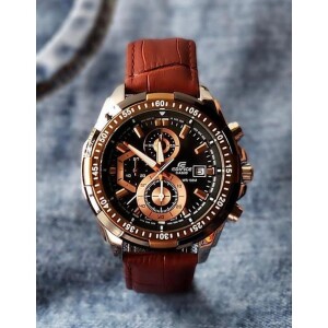 Classy Men's Edifice Watch Strap Leather (SG-182)