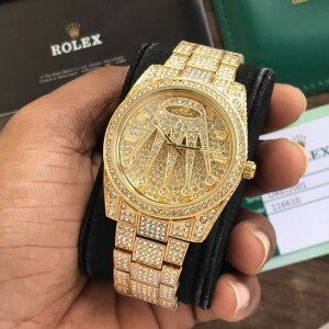 Rolex Watch For Men Full Diamond Edition (SG-34)