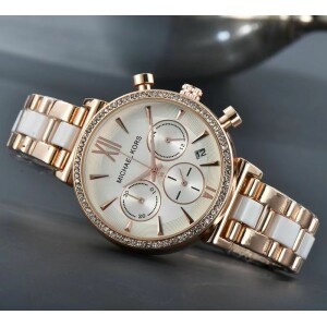 Michael Kors Watch With Working Chronograph for Women Watch (SG-104)