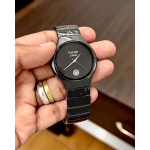 Rado Watch : Rado Luxurious Ceramic Diamond Edition Watch For Men (SG-1052)