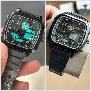 Fossil Digital Watch : Fossil Digital Stainless Steel Edition Watch For Men (SG-1023)