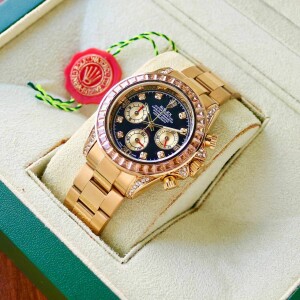 Rolex Daytona Watch, Rainbow Chronograph Luxury Watch (SG-229375)