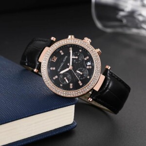 Michael Kors Watch Diamond Chronograph Premium Watch For Women (SG-157)