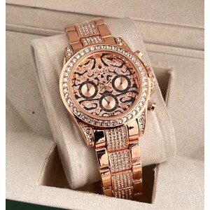 Rolex Watch Rose Gold Tiger Stainless Steel Edition Watch (SG-204)