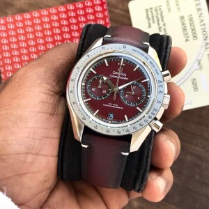 Trending Omega Leather Watch For Men (SG-177)