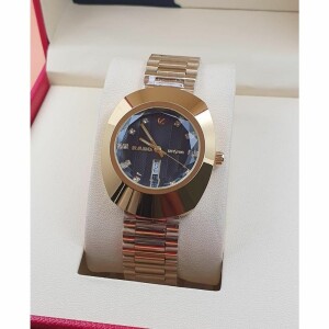 Fancy Men's Rado Watch Stainless Steel White Diamond (SG-222)