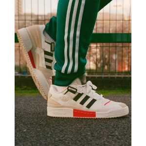 Stylish Adidas Forum Exhibit Low Cloud White Shoes For Men (SW5774)