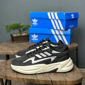 Imported Adidas Ozwave Black White Shoes For Men (SW5742)