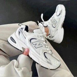Imported New Balance 530 White Navy Shoes For Men (SW5913)