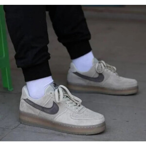 Imported Nike Air Force 1 Regining Camp Cool Grey Shoes For Men (SW5745)