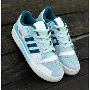Imported Adidas Forum Exhibit Low Mint Green Shoes For Men (SW5914)
