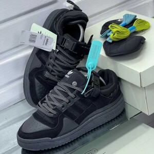 Imported Adidas Forum Bad Bunny Black Shoes For Men (SW5748)