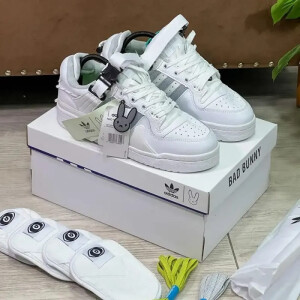 Stylish Adidas Bad Bunny Full White Shoes For Men (SW5824)