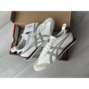 Imported Onitsuka Tiger Mexico 66 White Grey Shoes For Men (SW5751)
