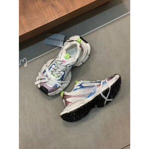 Stylish Balenciaga 3xl Blue And Pink Trainers Shoes For Men (LL610)