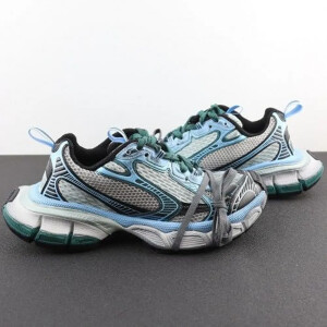 Stylish Balenciaga 3xl Trainers White Blue Shoes For Men (LL620)