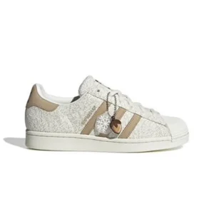 Stylish Adidas Superstar Winter Beige Shoes For Men (LL554)
