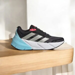 Trendy Adidas Adistar Turbo Black Blue Shoes For Men (SW5650)