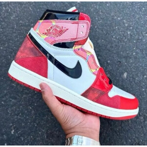 Imported Nike Air Jordan 1 Across The Spider Verse Heavy Glow Shoes For Men (SW5903)