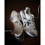 Premium Asics Gel Kayano 14 White Midnight Cream Silver Shoes For Men (SHI476)