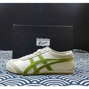 Premium Onitsuka Tiger Mexico 66 White Green Shoes For Men (SHI495)