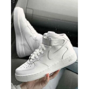 Premium Nike Air Force 1 Mid Long Leather Shoes For Men (SHI506)