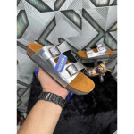 Premium Birkenstock Arizona Silver Suede For Women (SNC537)