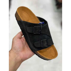 Premium Birkenstock Zurich Black Suede For Men (SNC543)
