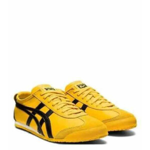 Premium Onitsuka Tiger Mexico 66 Yellow Black Shoes For Men (SNC561)