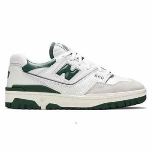 Premium New Balance 550 White Green Shoes For Men (SNC594)