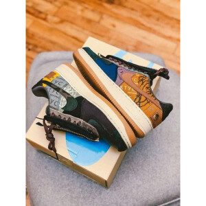 Premium Nike Air Force 1 Low Travis Scott Shoes For Men (BSF1270)