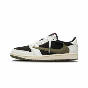 Stylish Air Jordan 1 Retro Low Travis Scott Olive Shoes For Men (SP236)