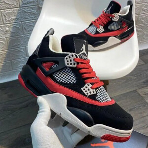 Premium Air Jordan Retro 4 Travis Scott Red Cactus Shoes For Men (FST1168)